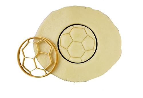 3DKOUPE - Emporte-pièce Ballon de Football - Thème Football - Couleur au choix - Conçu et fabriqué en Europe