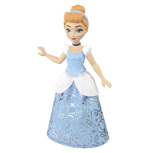 Disney Princesses - MTHLW73 - Poupée articulée 9 cm - Personnage Cinderella