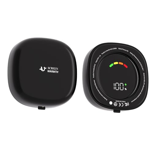 Rechargeable Hand Warmer 4000mAh, Dual-Sided Electric Heater, 3 Heat Settings (113&deg;F&ndash;140&deg;F...