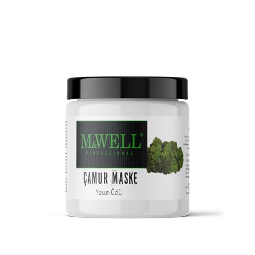 M&WELL Mascarilla de barro con extracto de algas, 300 g