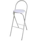 Cette chaise pliante robuste avec un cadre en métal peut supporter jusqu'à 136 kg, assurant une bonne stabilité et sans oscillation, ce qui la rend adaptée pour les enfants et les adultes. Doté d'un dossier et d'un repose-pieds, il fournit