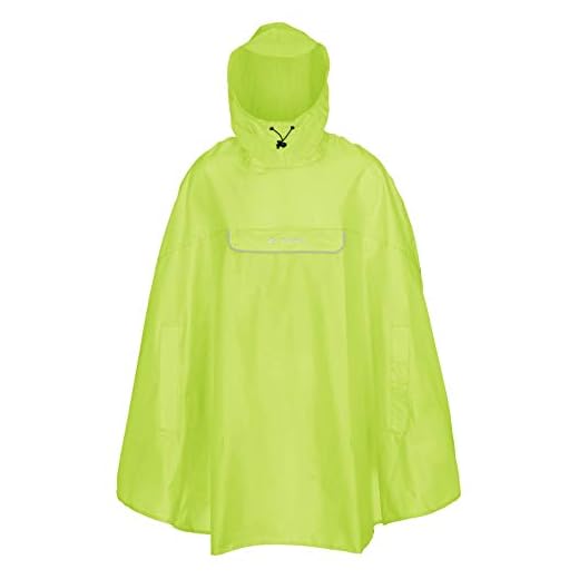 VAUDE Unisex Valdipino Poncho Regenmantel, Lemon, XXL, 02285 7 VAUDE Unisex Valdipino Poncho Regenmantel, Lemon, XXL, 02285
