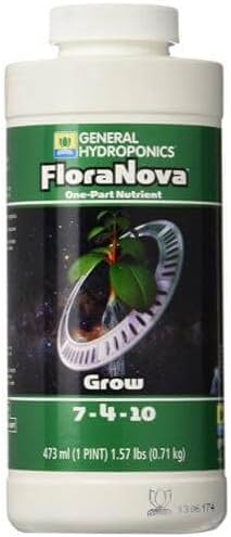 Miniatura 1 de General Hydroponics FloraNova Grow 1 pt Fertilizante líquido orgánico