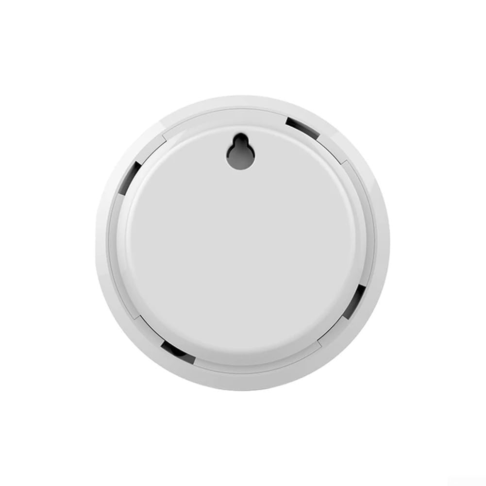 per Tuya Allarme Sirena WiFi, Suono Intelligente e Luce, Sirena di Allarme WiFi 100dB con Sensore di Umidità Temperatura Luce Stroboscopica