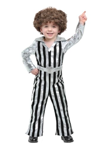 Disfraz Disco Dude para Niño con Lentejuelas miniatura 4