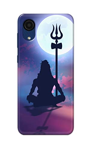 Image of Printed Hard Back Cover Case for Samsung Galaxy A03 Core Back Cover (Lord Shiva) -702