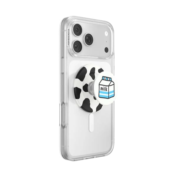 Image of PopSockets Phone Grip for MagSafe, Magnetic Holder- Milk
