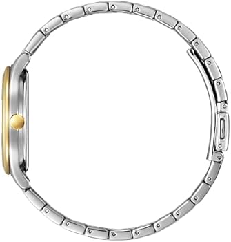 Citizen Eco-Drive titanium dameshorloge | Parelmoer wijzerplaat met diamanten en saffierglas