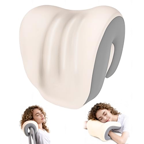 PYserne Coussin de nuque pour fauteuil, chaise de bureau, appuie-tête, coussin de nuque élastique en mousse à mémoire de forme, coussin de soutien des...