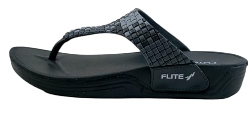 Image of FLITE Daily Use Thong Slippers for Women || Non-Slip & Anti-Skid Bathroom Slippers | Lightweight, Waterproof & Comfortable Casual Flip-Flops