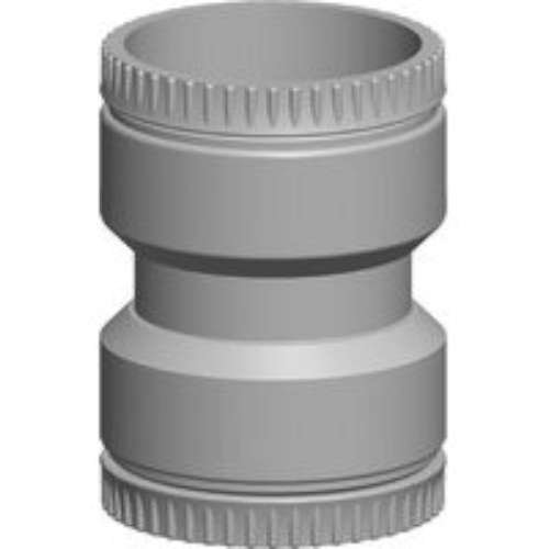 Wolf 2651576 - Manguito conexión para tubo flexible salida gases dn83