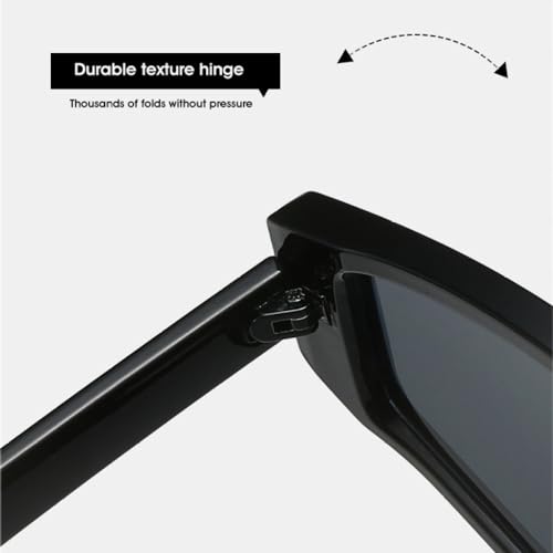 Lunettes de soleil vintage rivets aux finitions géométriques et verres dégradés - 6