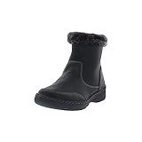 Khombu Women's Addison Weather Boot, Black, 8