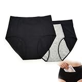 [Protection Anti-Fuite Supérieure] - Conçues pour l'incontinence et les flux menstruels, ces culottes lavables offrent une haute absorption. Elles retiennent efficacement les liquides, vous protégeant des fuites urinaires et menstruelles tout au long de la journée ou de la nuit, pour une tranquillité d'esprit totale.