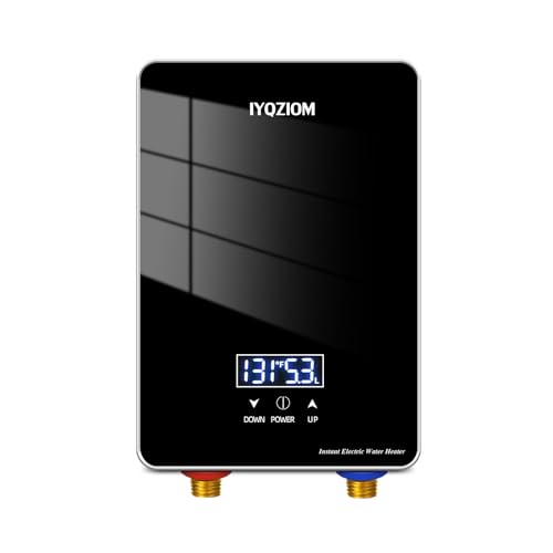 Image of Instant Electric Water Heater 240V 6.5kW.Tankless Water Heater for Kitchen with Self Modulating Technology.Tankless On Demand Water Heater.Electric Hot Water Heaters for Sink.Overheating Protection.