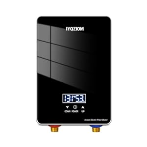 Instant Electric Water Heater 240V 6.5kW.Tankless Water Heater for Kitchen with Self Modulating Technology.Tankless On Demand Water Heater.Electric Hot Water Heaters for Sink.Overheating Protection.