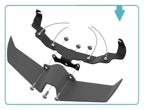 Spoiler avant pour MT-10 2022 en finition aérodynamique premium - 7