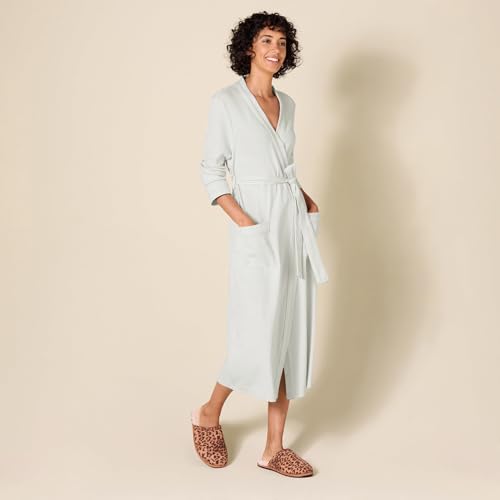 Image of Amazon Essentials Women's Lightweight Waffle Full-Length Bath Robe (Available in Plus Size)