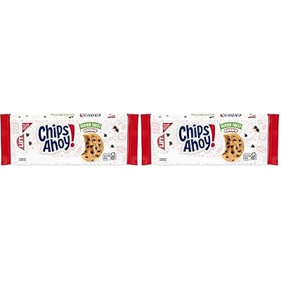 CHIPS AHOY! Chewy Gluten Free Fudgy Chocolate Chip Cookies, 9.75 oz Pack of 2