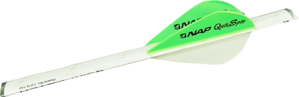 New Archery Products NAP Quikfletch Quikspin Speed Hunter Arrow Fletching System Pack of 6