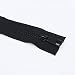 SUPVOX Cremalleras negras de 70 cm cremalleras de plástico grandes de doble...