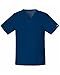 Produktbild CHEROKEE Premium Core Stretch Unisex V-Neck Scrubs Shirt, Navy, Medium