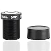 16mm Fixed Board Lens, 5MP HD CCTV Security Camera Wide Angle Lens, Standard M12x0.5 Screw Connector Camera Replacement Parts
