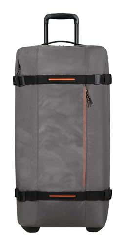 American Tourister Travel Bag with 2 Wheels, Grey (Dark Grey), L (78.5 cm-116 L)