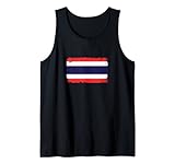 La bandera de Tailandia con latido del corazón EKG vintage de Tailandia con un aspecto retro fresco es imprescindible para todos los fans de Tailandia a los que les gustan las vacaciones en Tailandia.