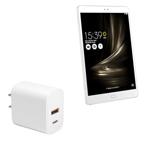 Cargador BoxWave compatible ASUS ZenPad 3S 10 PD 20W miniatura 1