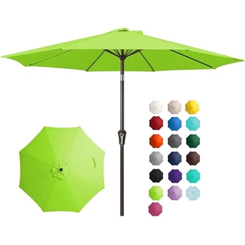 JEAREY 9FT Outdoor Patio Umbrella Cover