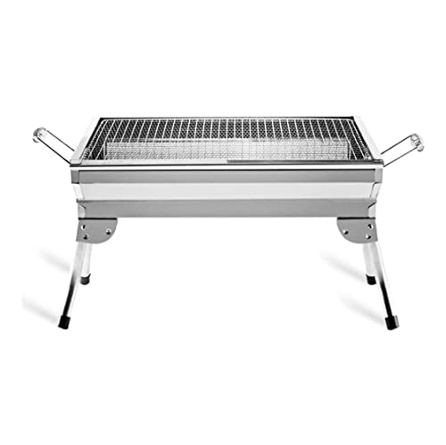 BOGAZY Barbacoa Carbón Barbacoa De Carbón Estufa Parrilla Portátil Plegable Acero Inoxidable Resistente Portátil