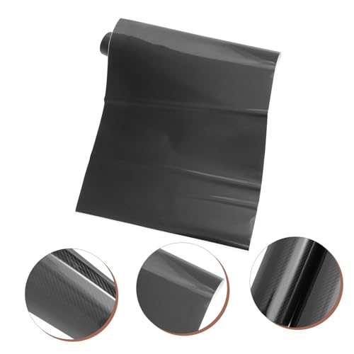 Vinilo para coche efecto fibra de carbono PRETYZOOM moldeable y resistente 5