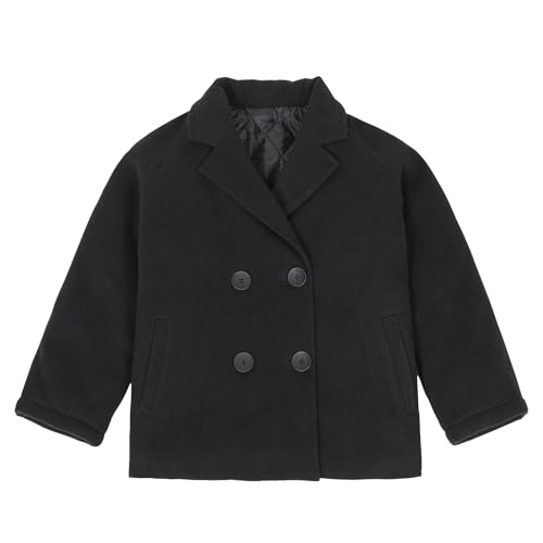Amazon.com: ThCreasa Toddler Boy Winter Wool Coat Double Breasted