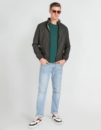 Image of Arrow Men's Polyester Regular Jacket