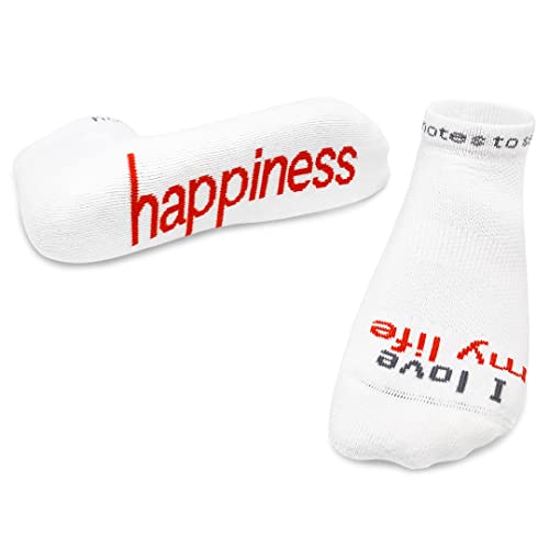 Image of notes to self Socks - Daily Affirmations, Inspirational Socks for girls & boys