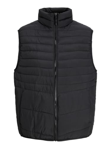 JACK & JONES JJESTATE Packable BW Collar NOOS 12256987,Schwarz,M