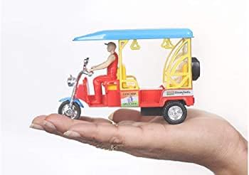 Pull Back E_Rickshaw Toy CAR for Kids| Wonderful Design | Miniature Scaled Models Toy CAR | (B0CCSPH8TS) Amazon Price History, Amazon Price Tracker