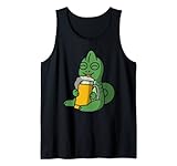 Camaleones Beber Cerveza Mascota Camiseta sin Mangas