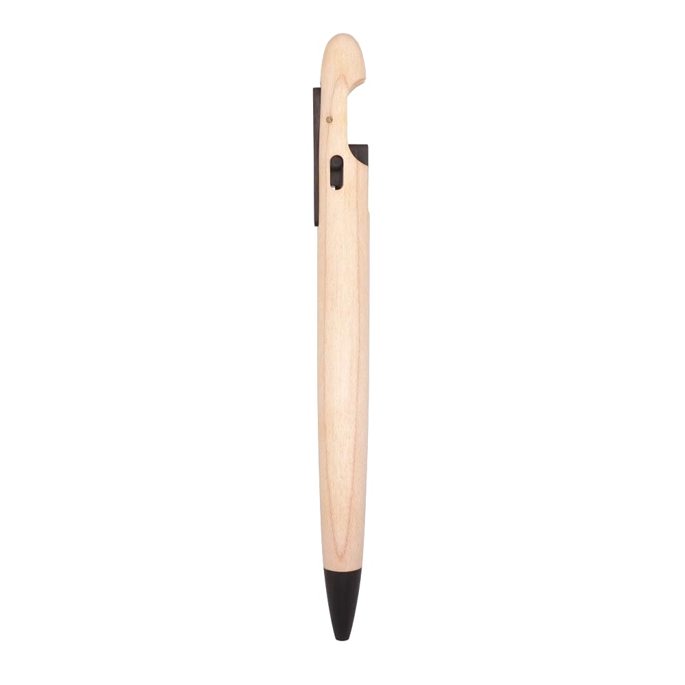 "Column" 0.5mm Wood Mecanical Pencil - Natural wood color/body - Allergy safe - Gift box - Made in Japan (Maple White)