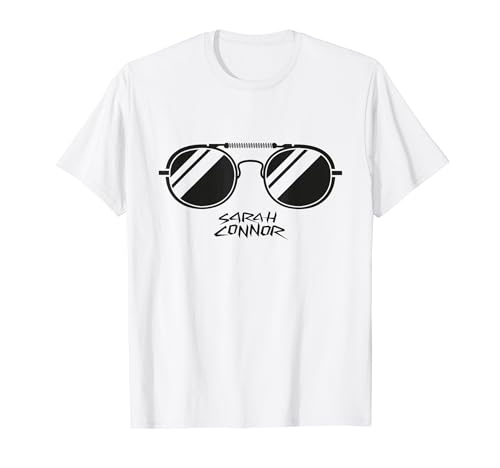 Terminator 2 Sarah Connor Sunglasses T-Shirt