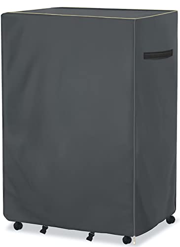 Dalema Rollaway Bed Storage Cover,Heavy Duty Waterproof Universal Folding Bed Storage Cover With Zipper for Twin Size 38-Inch Folding Bed.(39" L x 15" W x 44.8" H,Grey)