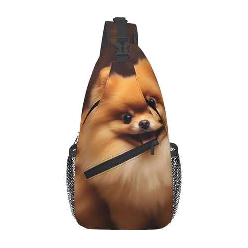 Bolso Cruzado Masculino Tipo Sling Deportivo Negro miniatura 1