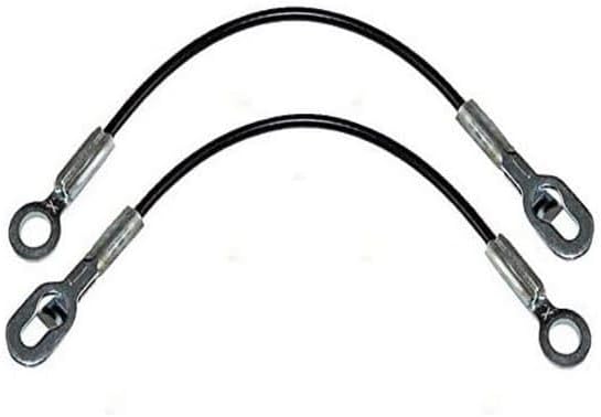 Rear Tailgate Cables Straps Set 2 for 1988-2002 Chevyy GMCC C/K 1500 2500 3500