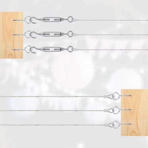 Câble en acier inoxydable 15m gainé PVC 304 pour balustrade durable - 6
