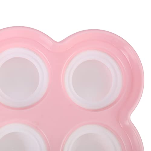 Molde para helado de bricolaje de silicona rosa: herramienta de cocina para hogar 4