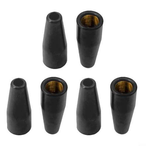 Image of 6pcs Flux Core Welding Nozzle Set 0 3 Inch Orifice for Metal Cutting and Shielded Welding in Ship Repair, Construction and Manufacturing