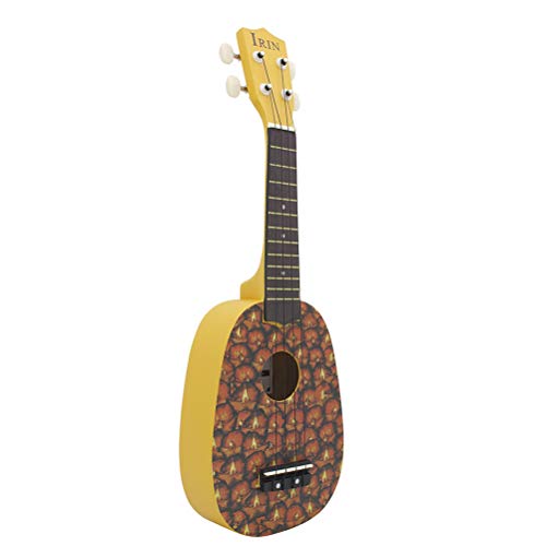 GESUND Ukulélé de 21 pouces avec 4 cordes pour enfants et étudiants adultes - Les Beatles, Paul McCartney, John Lennon, RIngo Starr, George Harrison GESUND Ukulélé de 21 pouces avec 4 cordes pour enfants et étudiants adultes – Image 3