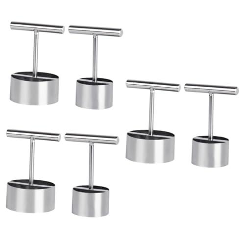 TOPBATHY 6 Pièces Vide-Fruits Outil pour Vider Et Trancher L'ananas Extracteur De Pommes Évideur De Pommes De Terre Coupe-Fruits Dénoyauteur Poire Cœur Acier Inoxydable Poivre Noir Peler