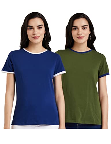 Amazon Brand – Inkast Denim Co. Women’S Regular T-Shirt (Ink/Ctee-03_Multi 3 S)